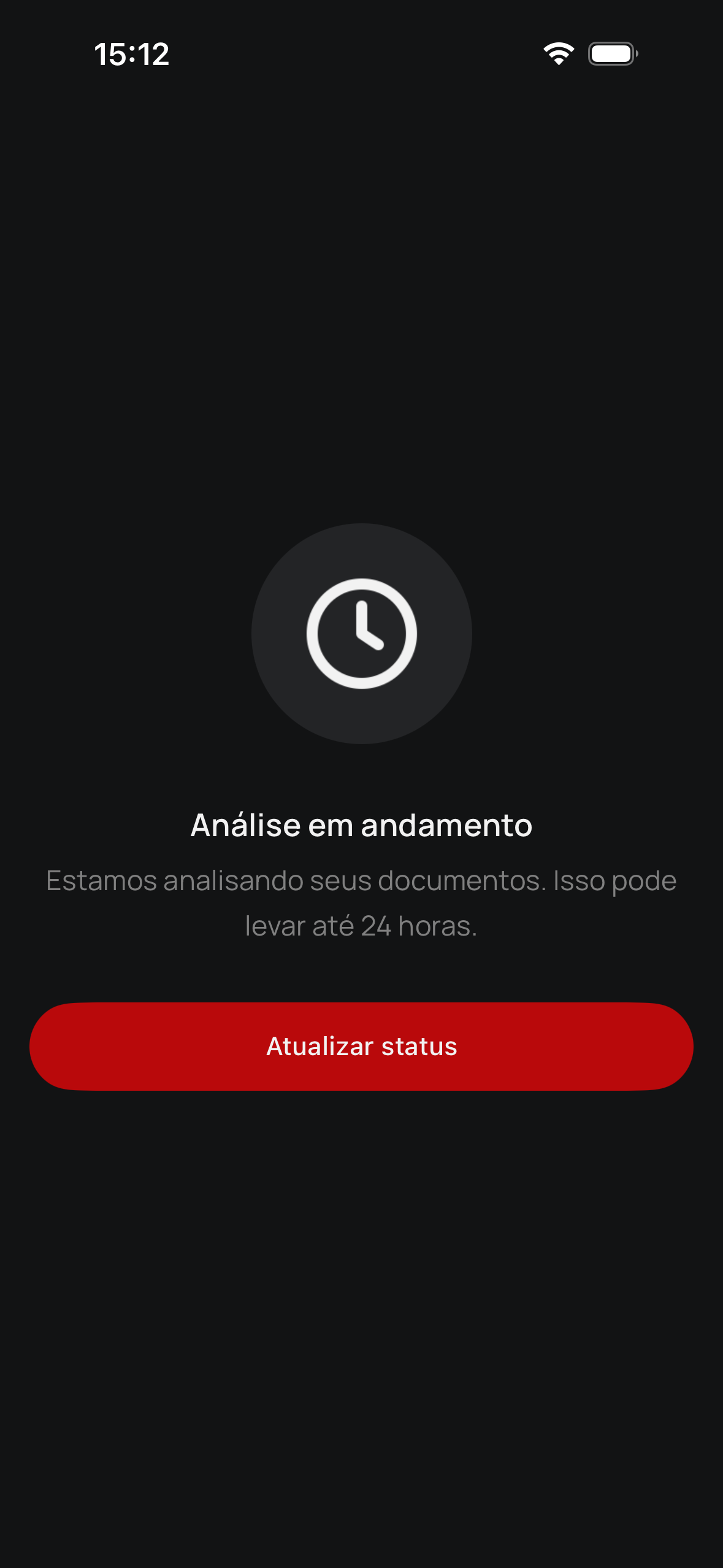 Confirmação de envio